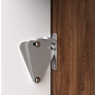Stainless Barn Door Gate Latch - DALMATIAN DOORS™ and Woodworking