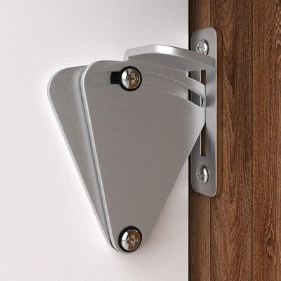 Stainless Barn Door Gate Latch - DALMATIAN DOORS™ and Woodworking