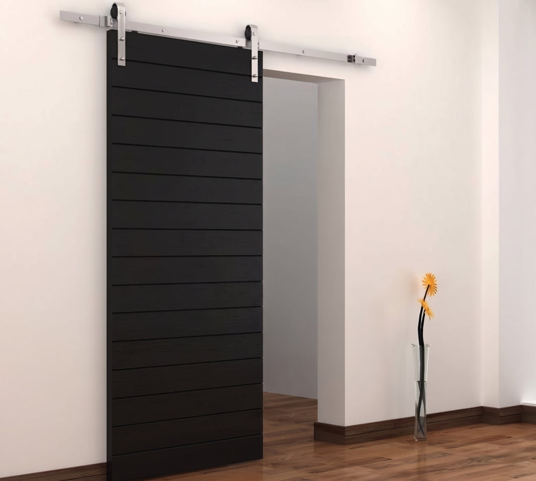 Stainless J Shape Barn Door Hardware