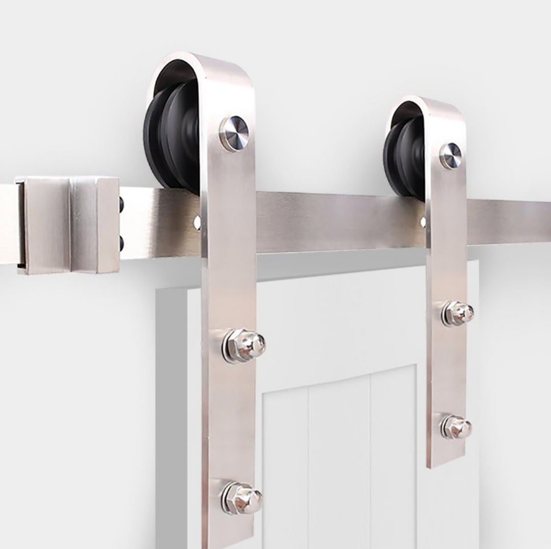Stainless J Shape Barn Door Hardware