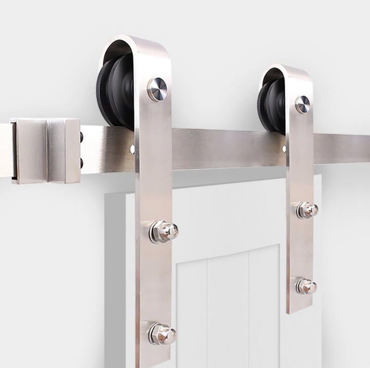 Stainless J Shape Barn Door Hardware