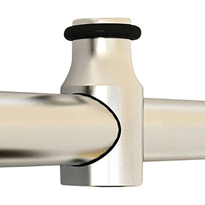 Top Mount Spoke Stainless Barn Door Hardware
