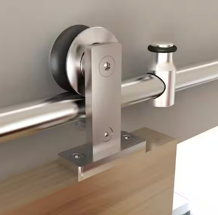 Top Mount Stainless Barn Door Hardware