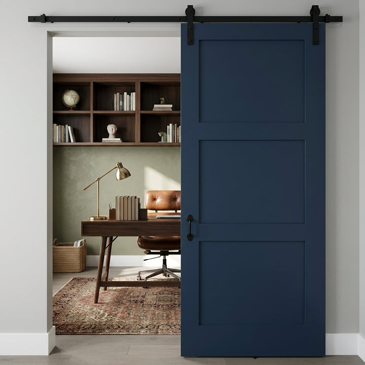 Wood 3 Panel Barn Door - DALMATIAN DOORS™ and Woodworking