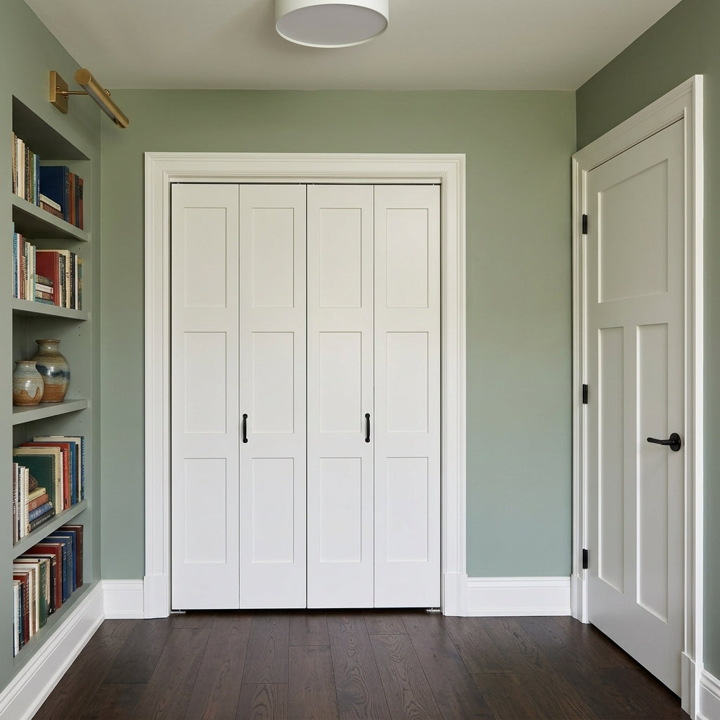 Wood 3 Panel Bifold Door - DALMATIAN DOORS™ and Woodworking