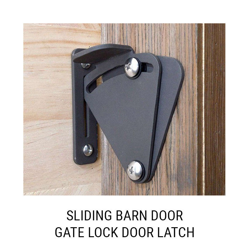 Black Barn Door Gate Latch - DALMATIAN DOORS™ and Woodworking
