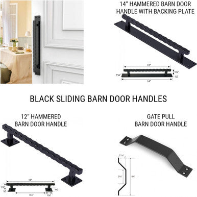 Herringbone Wood 1 Panel Barn Door - DALMATIAN DOORS™ and Woodworking