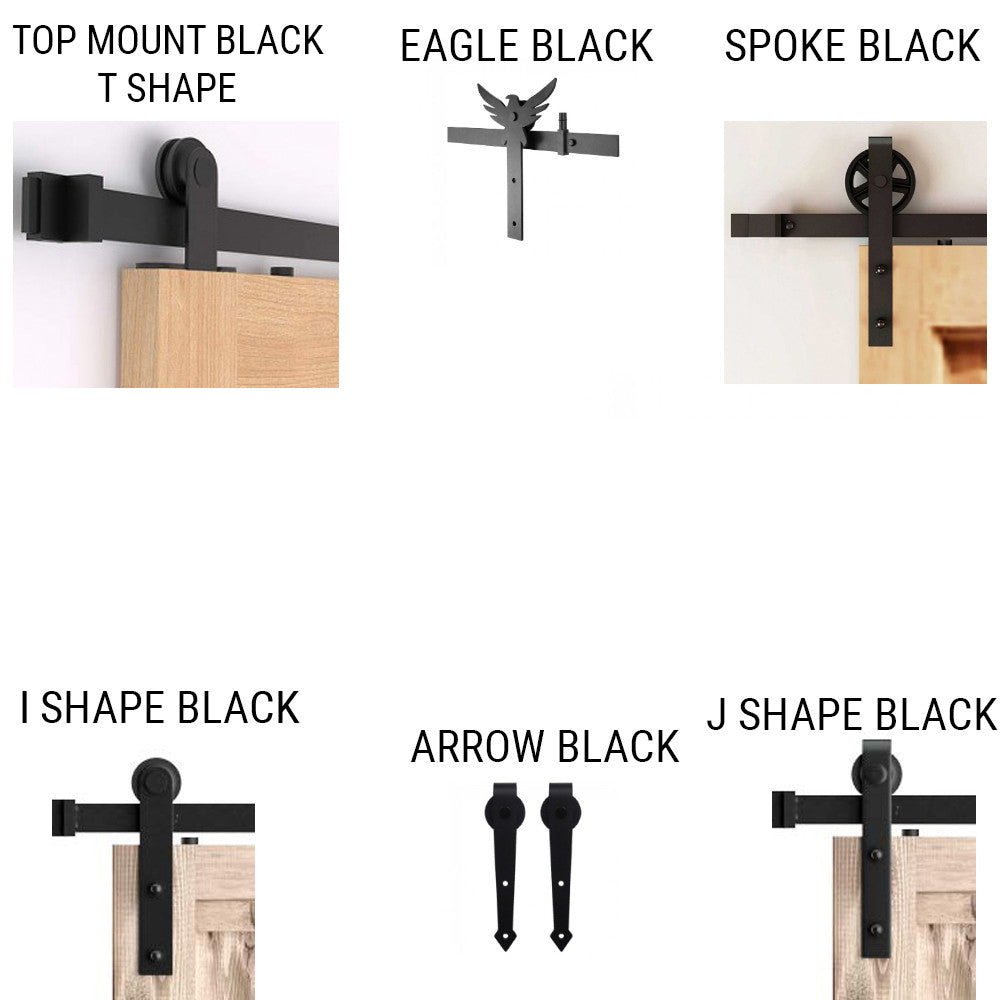 Chevron Arrow Wood 1 Panel Barn Door - DALMATIAN DOORS™ and Woodworking