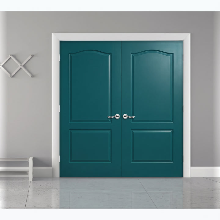 Camden 2 Panel French Door - DALMATIAN DOORS™ and Woodworking