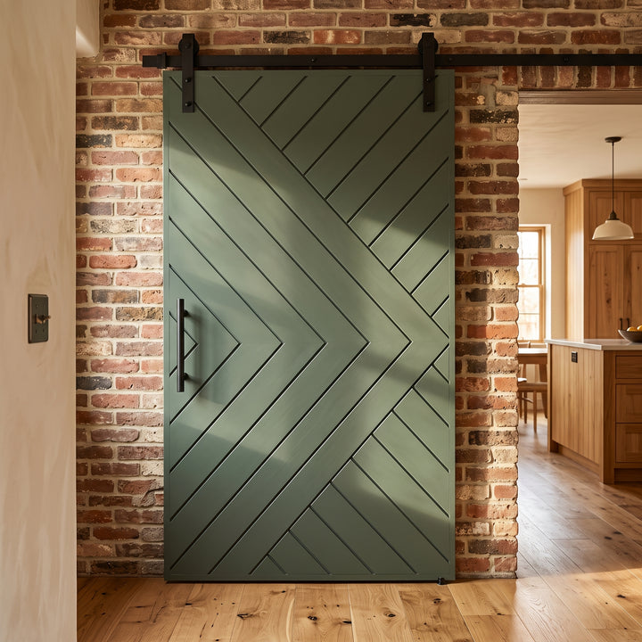 Chevron Arrow Barn Door - DALMATIAN DOORS™ and Woodworking