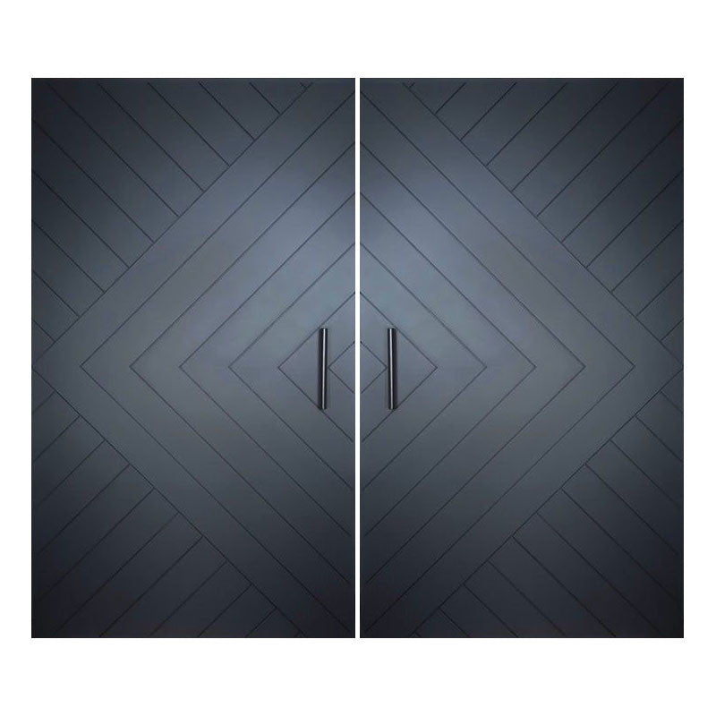 Chevron Arrow French Double Door - DALMATIAN DOORS™ and Woodworking