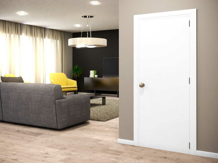 Flush Solid Wood Interior Door - DALMATIAN DOORS™ and Woodworking