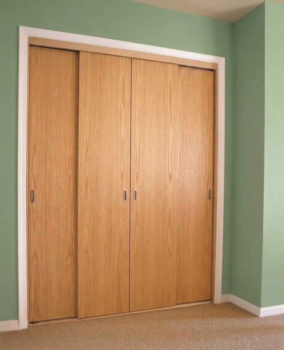 Flush Solid Wood Bypass Door - DALMATIAN DOORS™ and Woodworking