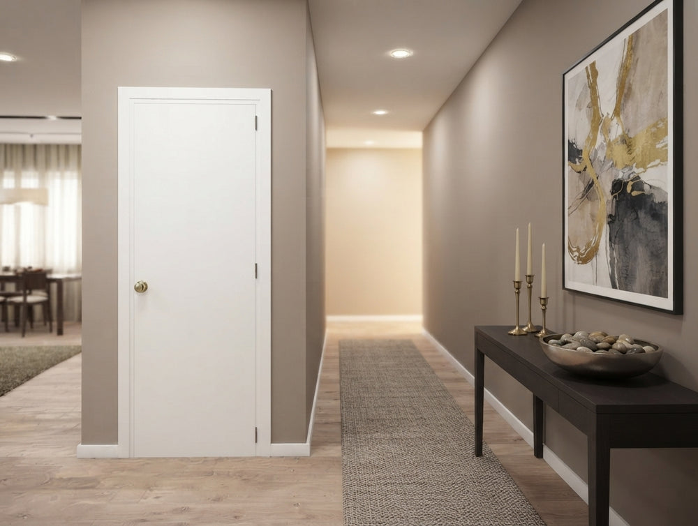 Flush Solid Wood Interior Door - DALMATIAN DOORS™ and Woodworking
