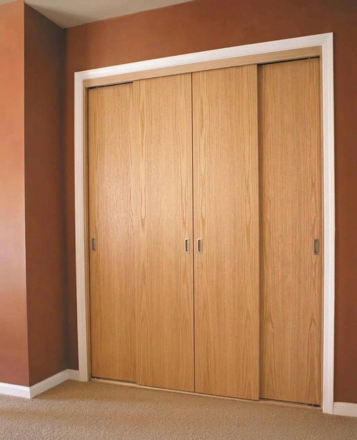 Flush Solid Wood Bypass Door - DALMATIAN DOORS™ and Woodworking