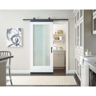 Glass Panel Barn Door - DALMATIAN DOORS™ and Woodworking