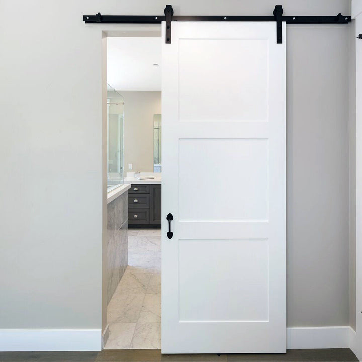 Wood 3 Panel Barn Door - DALMATIAN DOORS™ and Woodworking