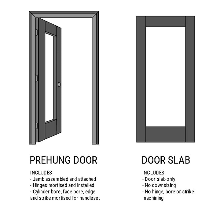 Glass 6 Panel Interior Door - DALMATIAN DOORS™ and Woodworking