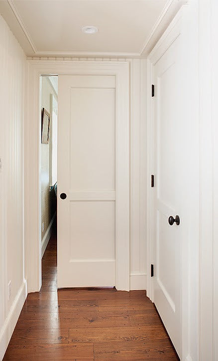 Wood 2 Panel Pocket Door - DALMATIAN DOORS™ and Woodworking