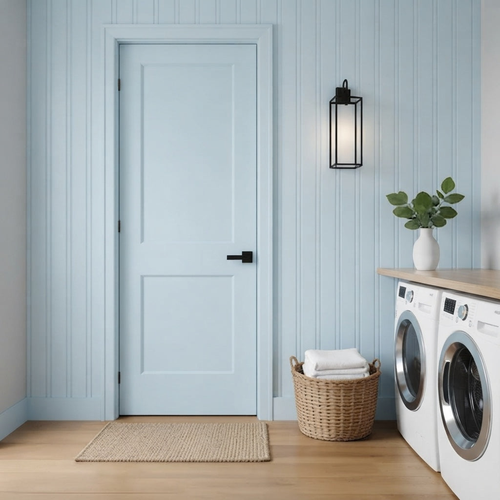 Wood 2 Panel Interior Door - DALMATIAN DOORS™ and Woodworking