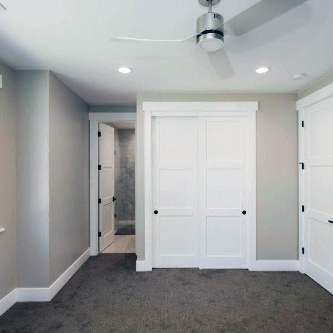Wood 3 Panel Bypass Door - DALMATIAN DOORS™ and Woodworking