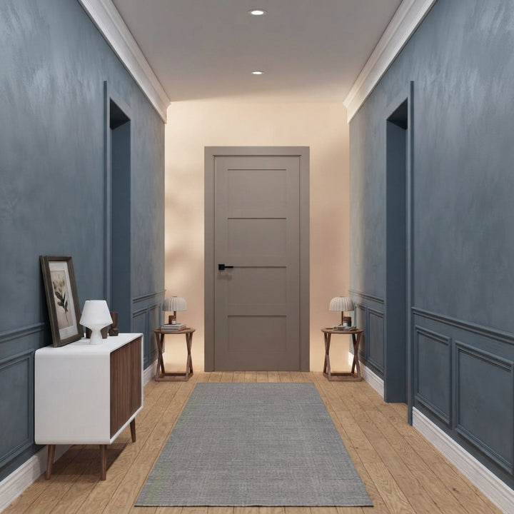 Wood 4 Panel Interior Door - DALMATIAN DOORS™ and Woodworking