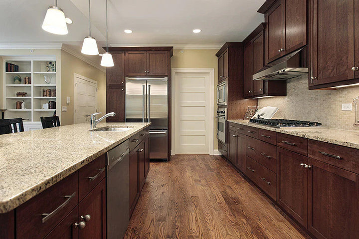 Wood 5 Panel Pocket Door - DALMATIAN DOORS™ and Woodworking