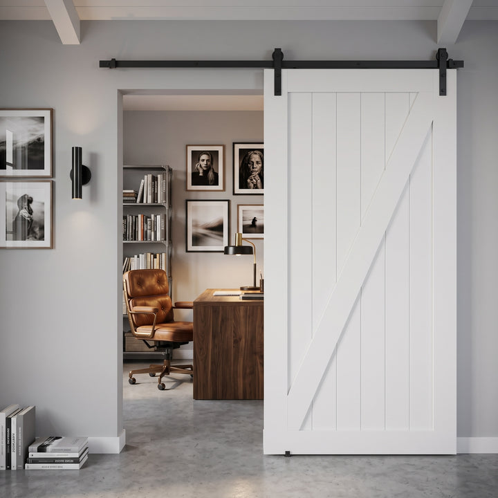 Z Brace Wood 1 Panel Barn Door - DALMATIAN DOORS™ and Woodworking